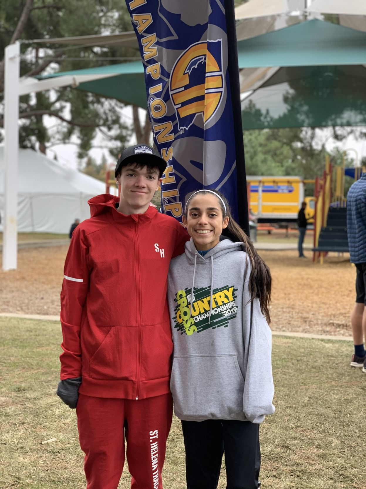 Jordan Reilly and Harper McClain
